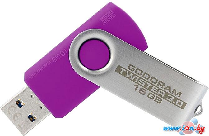USB Flash GOODRAM Twister Purple 16GB [PD16GH2GRTSPR9] в Могилёве