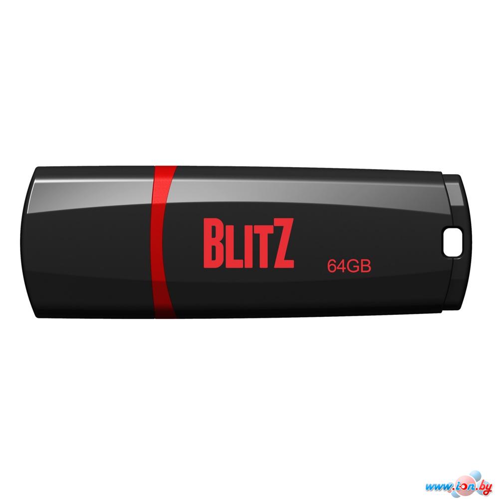 USB Flash Patriot Blitz 64GB Black [PSF64GBLZ3BUSB] в Могилёве