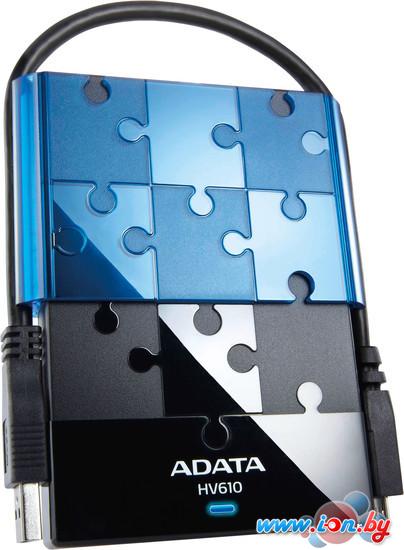 Внешний жесткий диск A-Data DashDrive HV610 500GB Black (AHV610-500GU3-CBKBL) в Гомеле