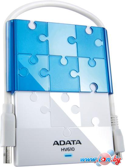 Внешний жесткий диск A-Data DashDrive HV610 1TB White (AHV610-1TU3-CWHBL) в Могилёве