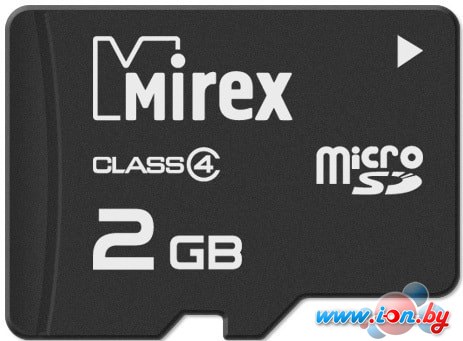 Карта памяти Mirex microSD (Class 4) 2GB (13612-MCROSD02) в Минске