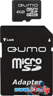 Карта памяти QUMO microSDHC (Class 6) 4 Гб (QM4GMICSDHC6) в Бресте