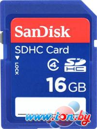 Карта памяти SanDisk SDHC (Class 4) 16GB (SDSDB-016G-B35) в Витебске