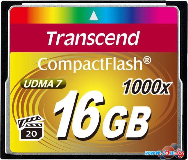 Карта памяти Transcend 1000x CompactFlash Ultimate 16GB (TS16GCF1000) в Гомеле