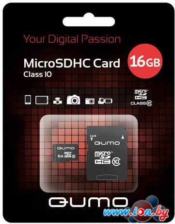 Карта памяти QUMO microSDHC (Class 10) 16GB (QM16GMICSDHC10) в Бресте