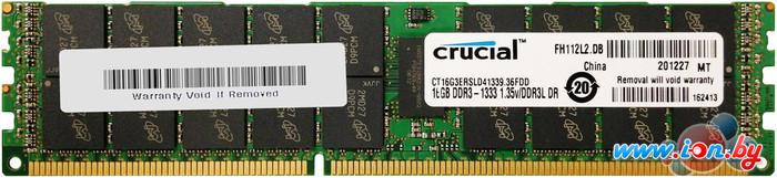 Оперативная память Crucial 16GB DDR3 PC3-10600 (CT16G3ERSLD41339) в Минске