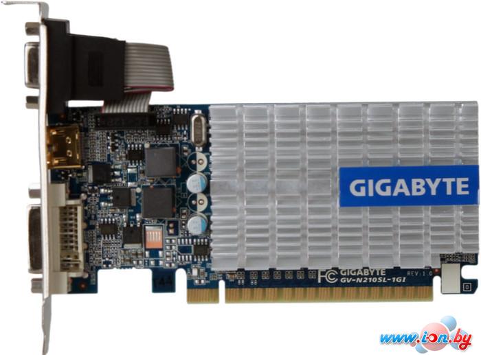 Видеокарта Gigabyte GeForce 210 1024MB DDR3 (GV-N210SL-1GI) в Гродно