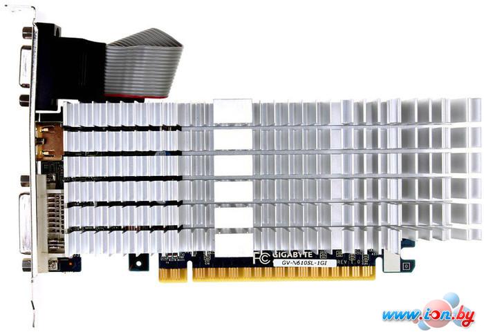 Видеокарта Gigabyte GeForce GT 610 1024MB DDR3 (GV-N610SL-1GI) в Могилёве