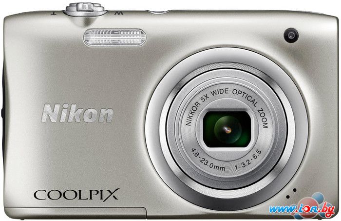 Фотоаппарат Nikon Coolpix A100 (серебристый) в Минске