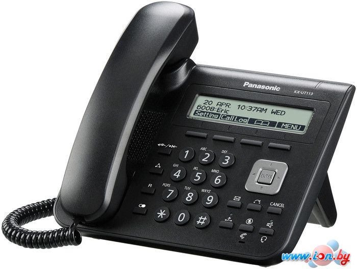 Проводной телефон Panasonic KX-UT113 Black в Могилёве