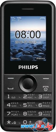 Мобильный телефон Philips E103 Black в Бресте
