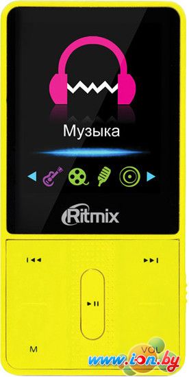 MP3 плеер Ritmix RF-4550 8GB Yellow в Гродно
