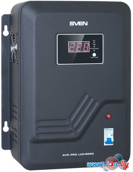 Стабилизатор напряжения SVEN AVR PRO LCD 8000 в Могилёве