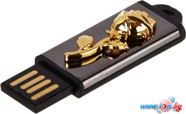 USB Flash Iconik Роза Golden 16GB [MTF-ROSE-16GB] в Могилёве