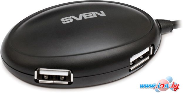 USB-хаб SVEN HB-401 Black в Могилёве