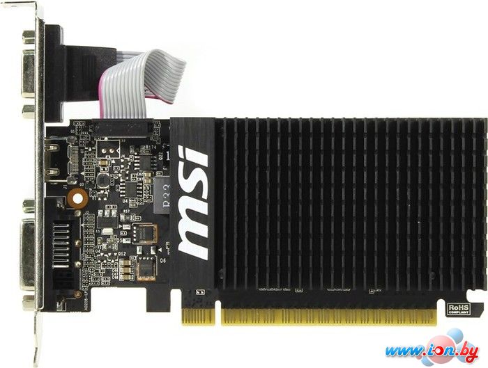 Видеокарта MSI GeForce GT 710 2GB DDR3 [V809 GT710 2GD3H LP] в Гомеле