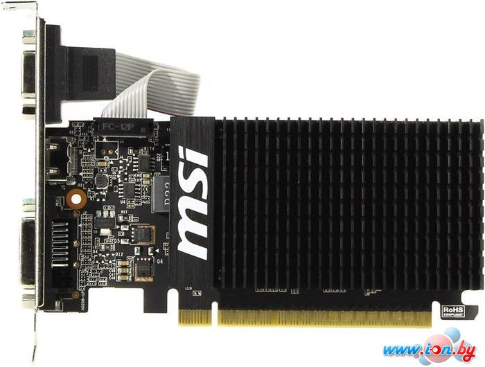 Видеокарта MSI GeForce GT 710 1GB DDR3 [V809 GT710 1GD3H LP] в Могилёве
