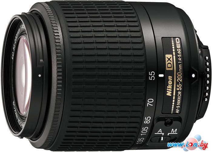 Объектив Nikon AF-S DX Zoom-Nikkor 55-200mm f/4-5.6G ED в Могилёве