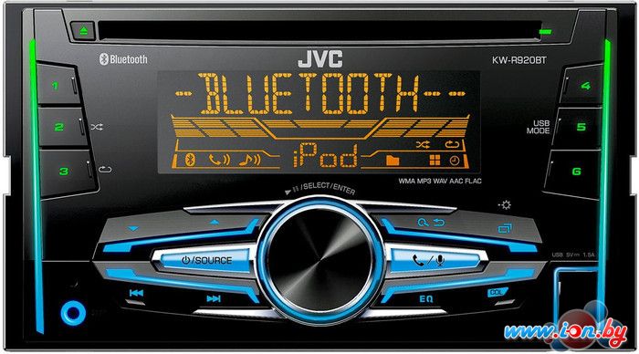 CD/MP3-магнитола JVC KW-R920BT в Гомеле