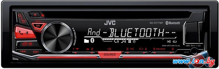 CD/MP3-магнитола JVC KD-R771BT в Витебске