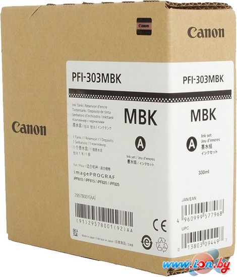 Картридж для принтера Canon PFI-303MBK в Могилёве