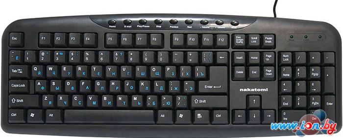 Клавиатура Nakatomi KN-11U Black в Гомеле