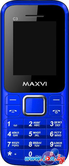 Мобильный телефон Maxvi C3 Blue в Минске