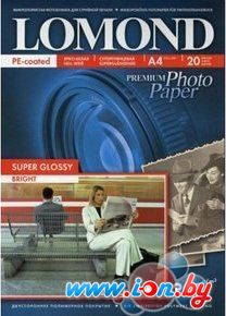 Фотобумага Lomond Super Glossy Bright A4 200 г/кв.м 20 листов (1101112) в Могилёве