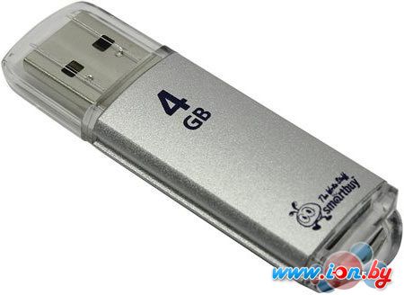USB Flash SmartBuy V-Cut 4GB (серебристый) [SB4GBVC-S] в Могилёве