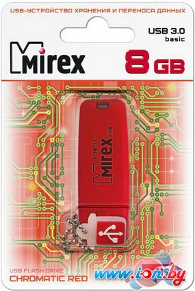 USB Flash Mirex CHROMATIC RED 8GB (13600-FM3CHR08) в Могилёве