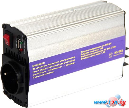 Автомобильный инвертор KS-IS Trakus 300W (KS-092) в Минске