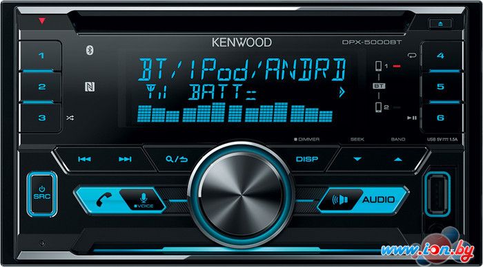 CD/MP3-магнитола Kenwood DPX-5000BT в Витебске