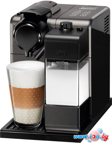 Капсульная кофеварка DeLonghi Lattissima Touch Black Titanium [EN 550.BM] в Гомеле