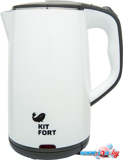 Чайник Kitfort KT-607-1 (бело-серый) в Могилёве