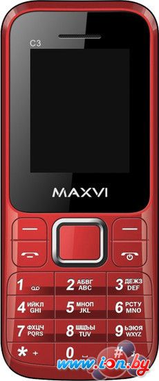 Мобильный телефон Maxvi C3 Red в Гомеле
