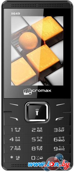 Мобильный телефон Micromax X649 Black в Могилёве