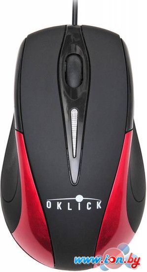 Мышь Oklick 235M (черный/красный) [997815] в Могилёве