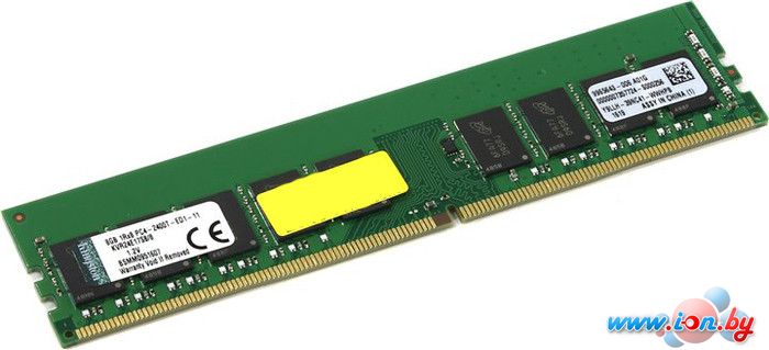 Оперативная память Kingston ValueRam 8GB DDR4 PC4-19200 [KVR24E17S8/8] в Могилёве