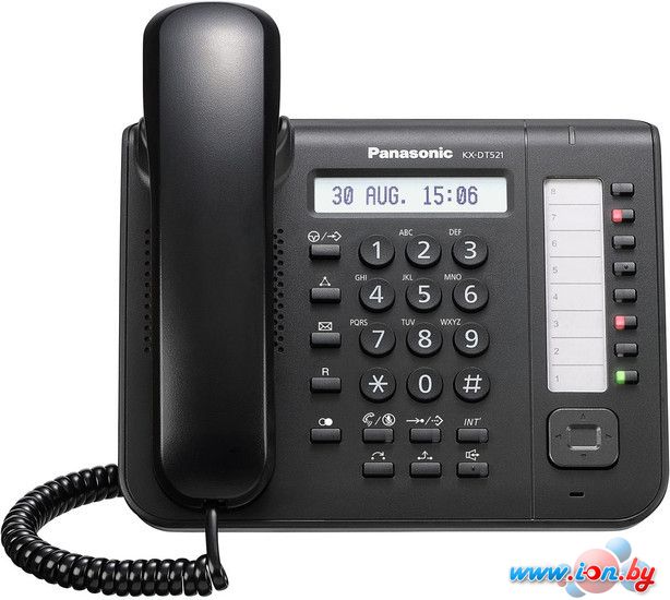 Проводной телефон Panasonic KX-DT521RU-B в Могилёве