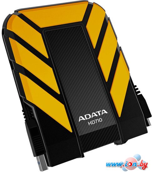 Внешний жесткий диск A-Data DashDrive Durable HD710 2TB Yellow (AHD710-2TU3-CYL) в Могилёве