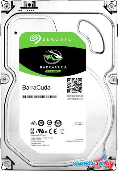 Жесткий диск Seagate BarraCuda 1TB [ST1000DM010] в Минске