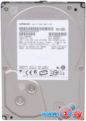 Жесткий диск Hitachi Deskstar E7K1000 1 Тб (HDE721010SLA330) в Могилёве