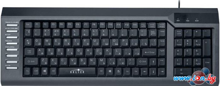 Клавиатура Oklick 350M (серый) [335997] в Могилёве