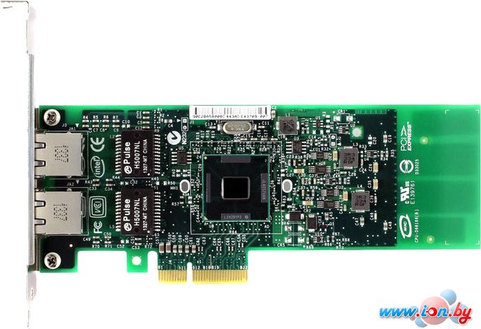 Сетевой адаптер Intel Gigabit ET Dual Port Server Adapter OEM [E1G42ETBLK] в Бресте