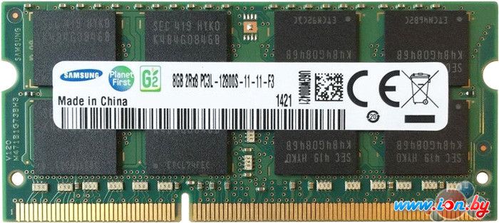 Оперативная память Samsung 8GB DDR3 SO-DIMM PC3-12800 [M471B1G73DB0-YK0] в Могилёве