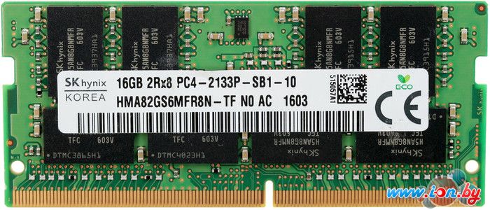 Оперативная память Hynix 16GB DDR4 SO-DIMM PC4-17000 [HMA82GS6MFR8N-TFN0] в Могилёве