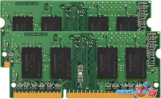 Оперативная память Kingston 2x4GB DDR3 SODIMM PC3-12800 [KVR16LS11K2/8] в Могилёве