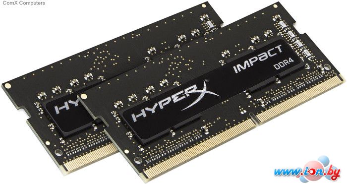 Оперативная память Kingston Impact 2x4GB DDR4 SO-DIMM PC4-17000 [HX421S13IBK2/8] в Могилёве
