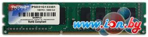 Оперативная память Patriot 1GB DDR3 PC3-10600 (PSD31G133381) в Бресте