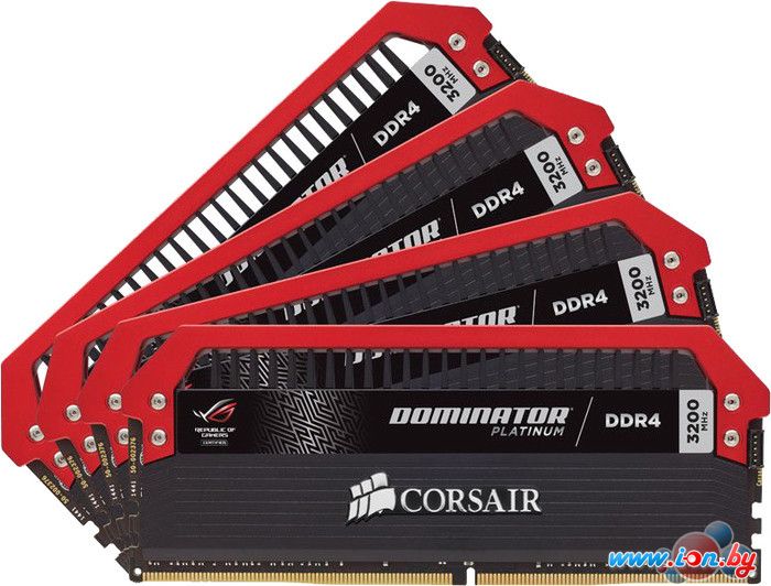 Оперативная память Corsair Dominator Platinum 4x8GB DDR4 PC4-25600 [CMD32GX4M4C3200C16] в Могилёве
